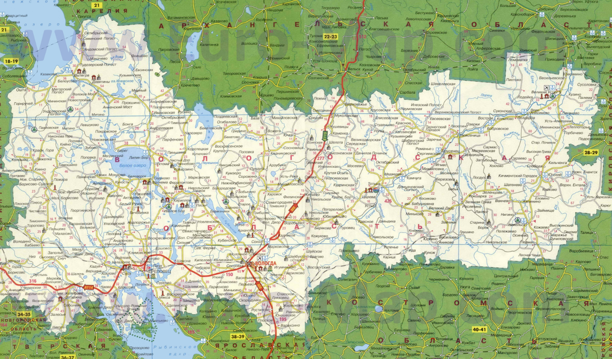 Вологда центр пересечения автомагистрали Холмогоры и А114 Вологда- Новая Ладога