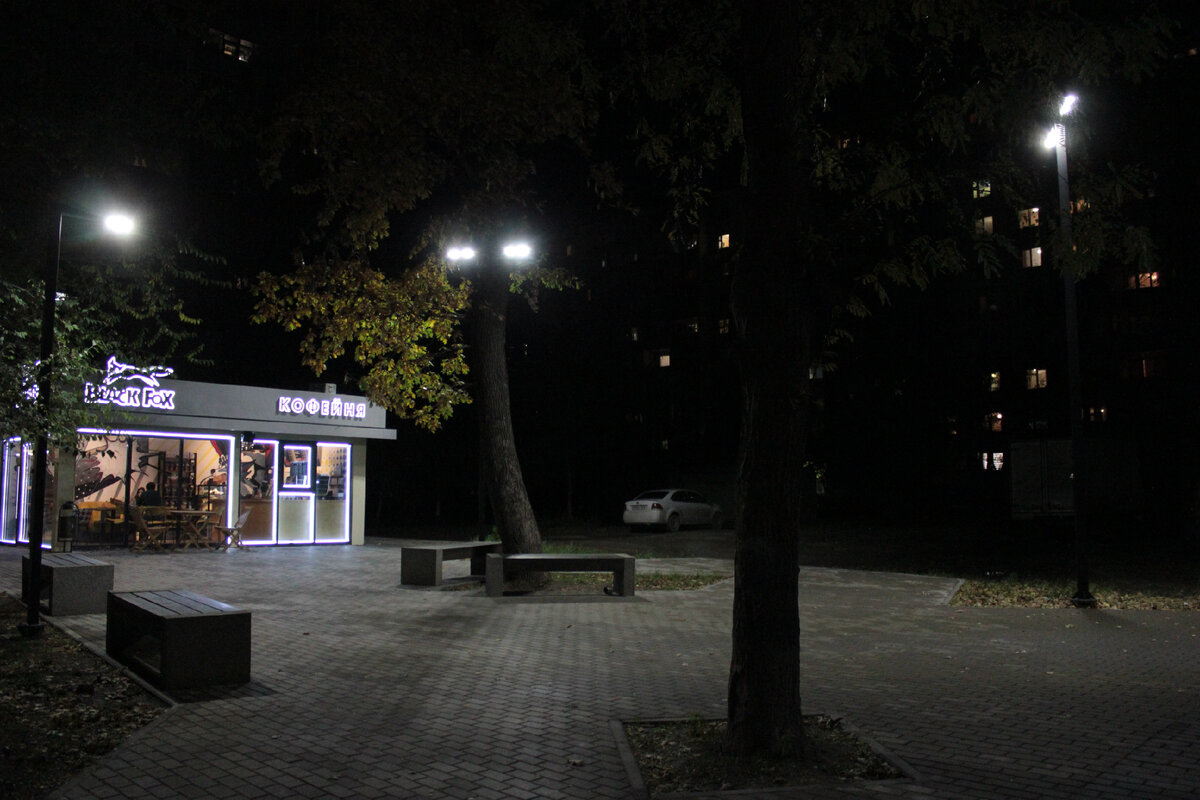 Реализованный проект освещения компании "ВЕЛАР" - зона досуга и отдыха, г. Ростов-на-Дону