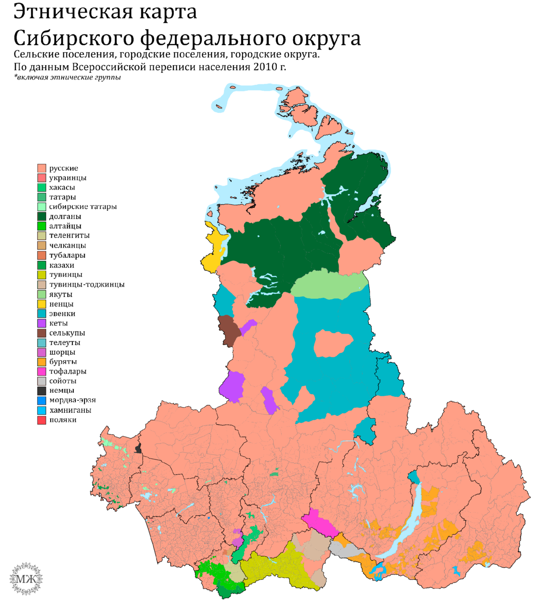 Новое административное деление России, часть 4: Сибирь