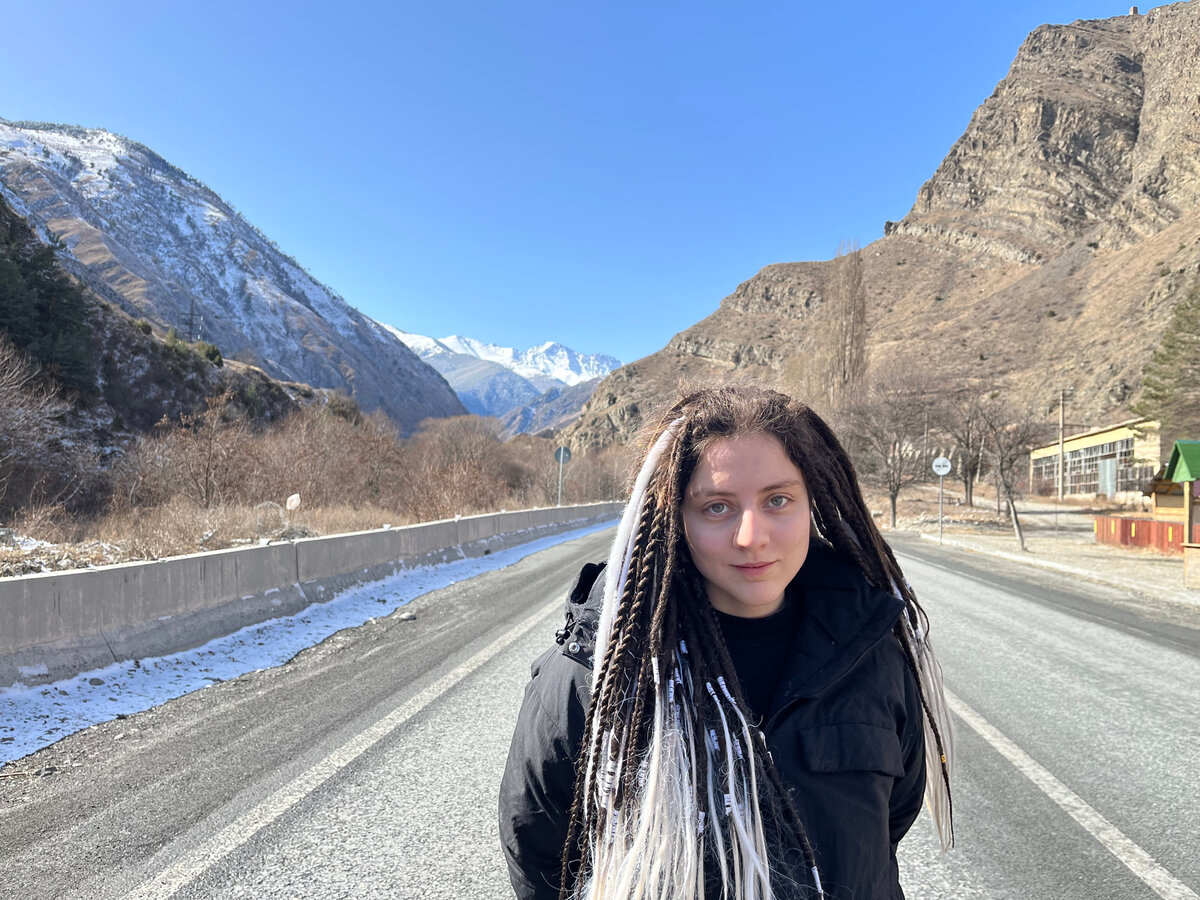 Окрестности Мизура, дорога на Цхинвал