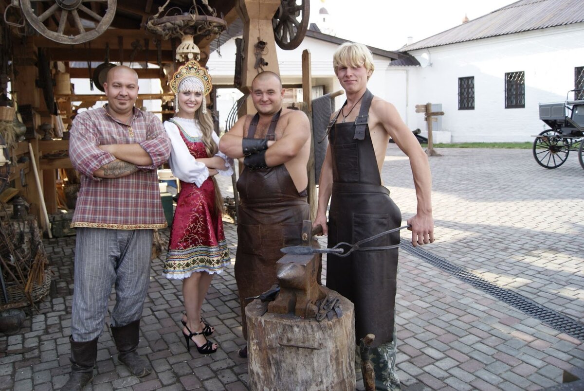 Кузнечная мастерская в Свияжске 