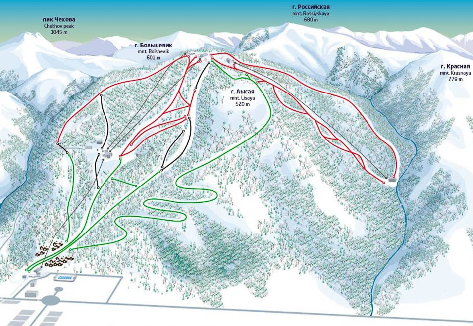Курорт горный воздух Южно Сахалинск. Трасса горный воздух Южно-Сахалинск. Сахалин горнолыжка горный воздух. Горный воздух Южно-Сахалинск схема трасс. Горный воздух карта