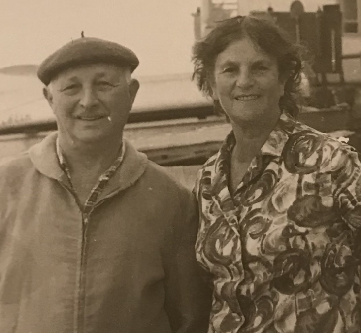 Дедушка Штивель Борис Петрович и бабушка Розенбаум Эсфирь Яковлевна