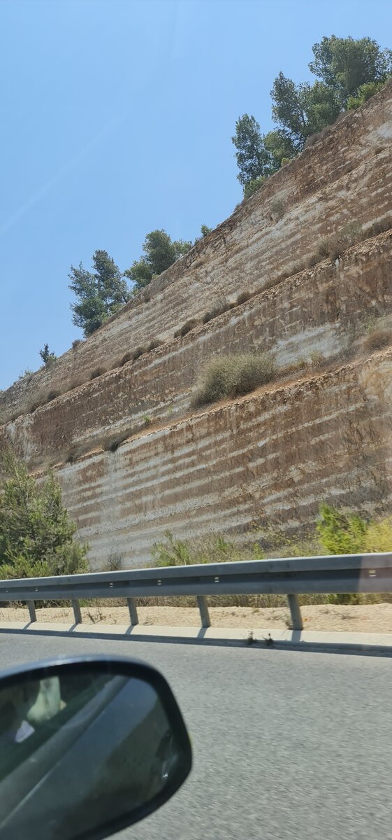 Дорога к Мертвому морю.