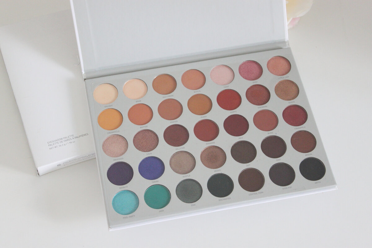 Палетка теней Morphe Jaclyn Hill.