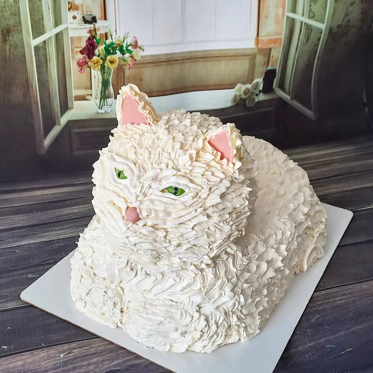 Торт "Кот свадебный ", фото автора. 