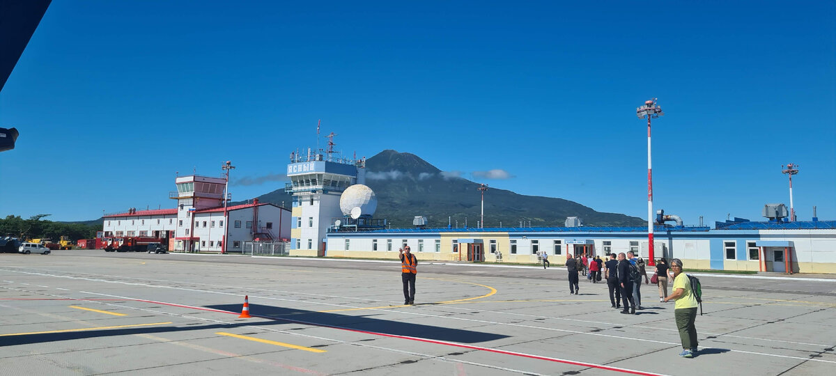 Аэропорт Ясный, остров Итуруп