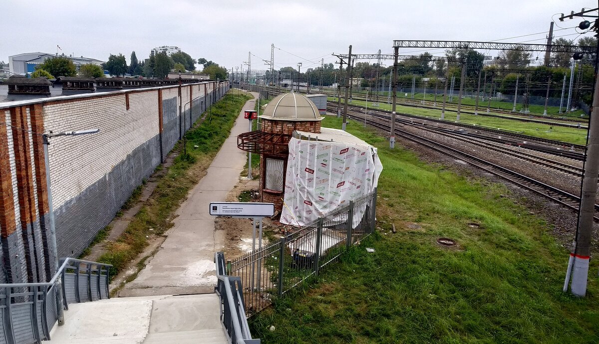  Выход с пл. Панки к НЦВ Миль и Камов в сентябре 2023 года, фото автора