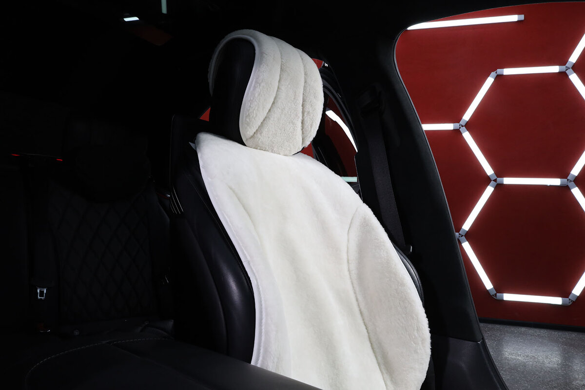 Модель XL из натурального меха