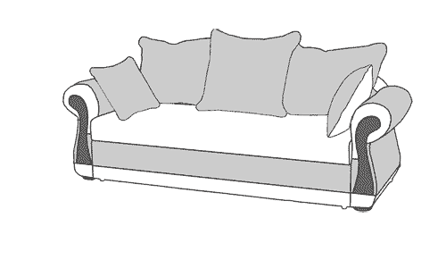 Механизм трансформации дивана «Дельфин»