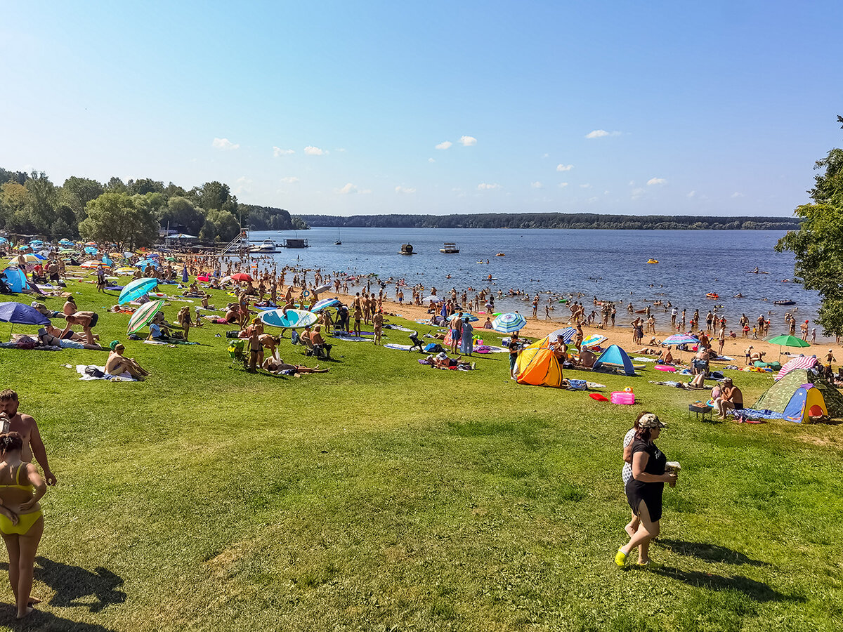 Ильинский пляж, Можайское водохранилище.