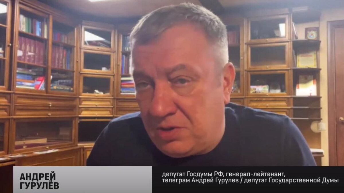 АНДРЕЙ ГУРУЛЁВ. СКРИНШОТ: ДЗЕН-КАНАЛ "СОЛОВЬЁВLIVE"