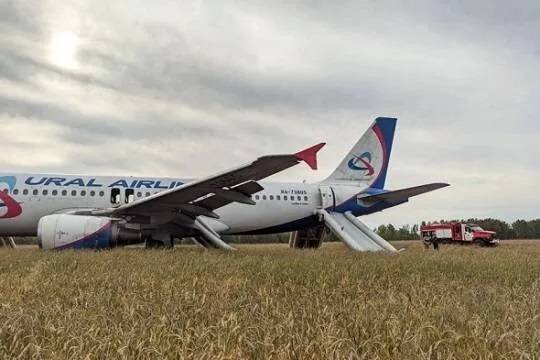    Раскрыта судьба севшего в поле самолёта «Уральских авиалиний»