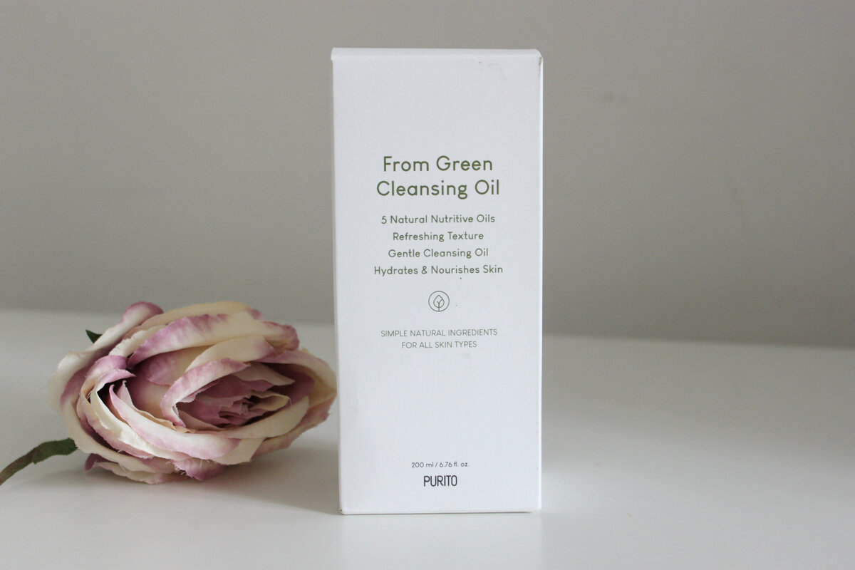 Гидрофильное масло Purito From Green Cleasing Oil.