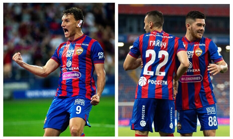   ЦСКА разгромил «Локомотив». Фото: Коллаж ПФК ЦСКА