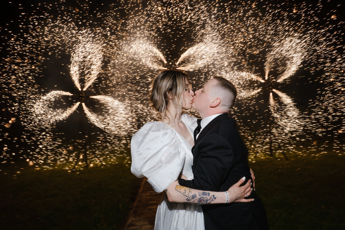 Спецэффект Холодные Фонтаны Мельница