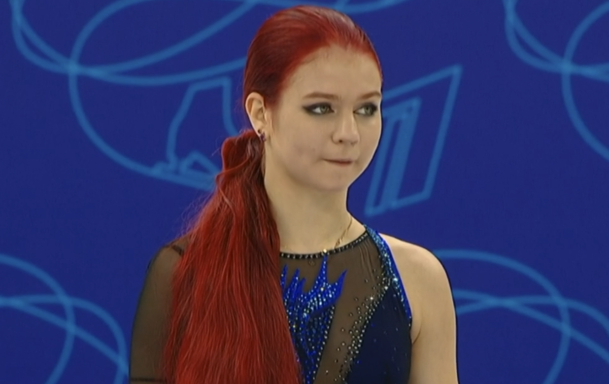 Александра Трусова. Источник фото: официальный сайт Первого канала.