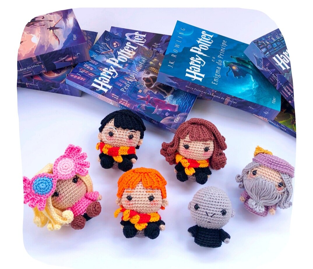 Гарри Поттер. Мой перевод мастер-класса амигуруми | Вязальные ...