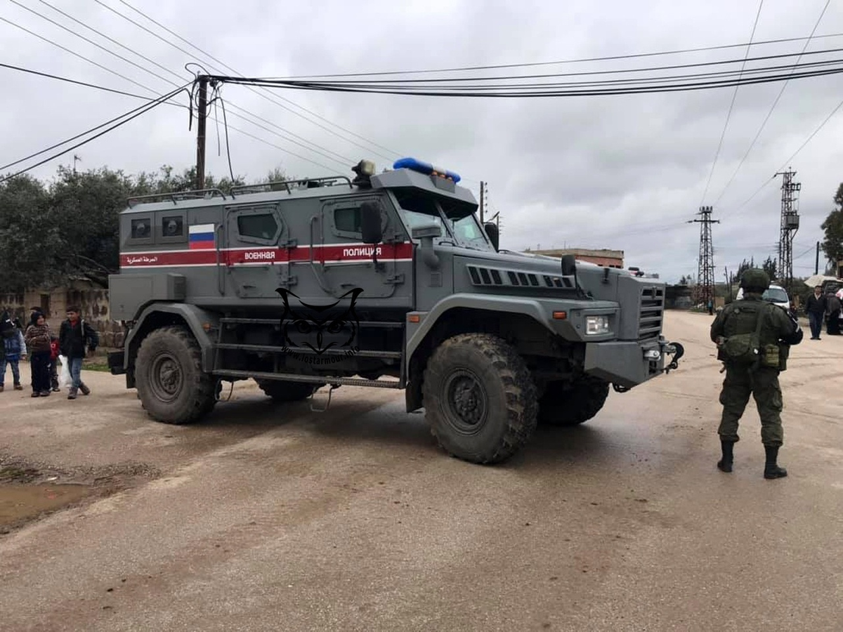Как выглядит машина военной полиции