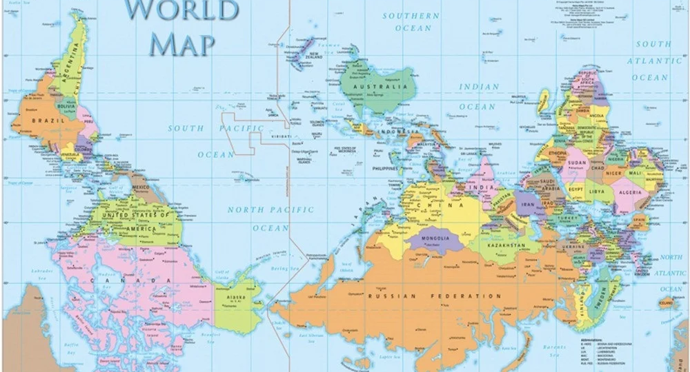 Почему на картах север всегда сверху? Почему не слева или снизу?