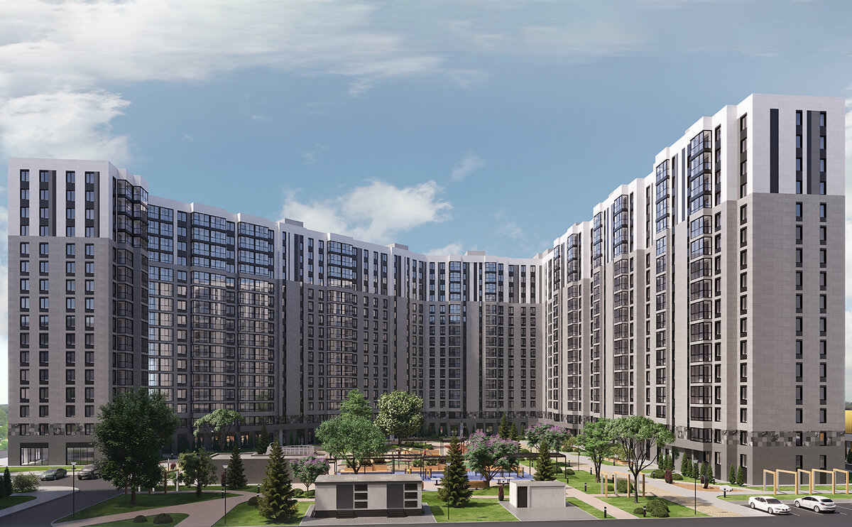 Жилой комплекс в Мурино (Лен.область)