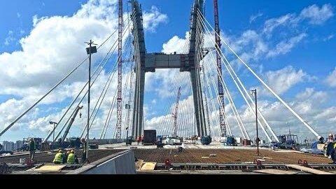 В НОВОСИБИРСКЕ ЗАВЕРШАЮТ УСТАНОВКУ ВАНТОВОЙ СИСТЕМЫ ЧЕТВЁРТОГО МОСТА ...