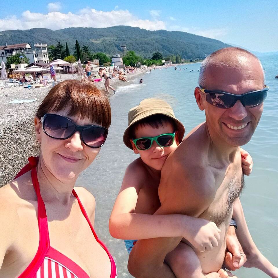 С корабля на пляж. 