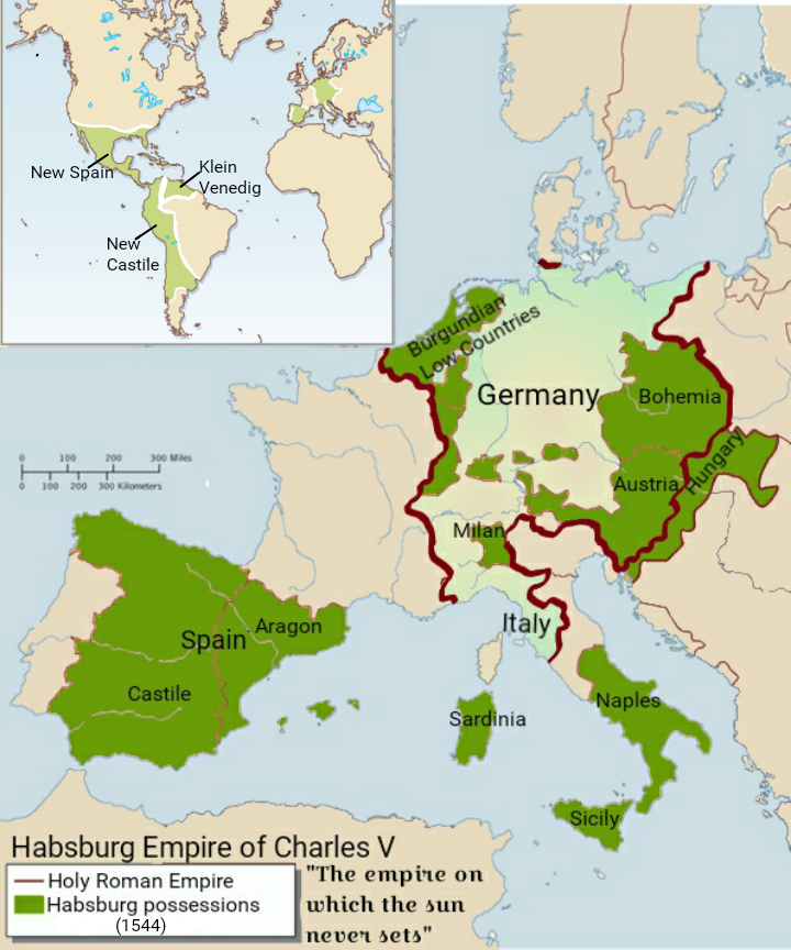 Государство габсбургов. Империя Габсбургов. Карта владений Габсбургов. Испанская Империя Габсбургов.