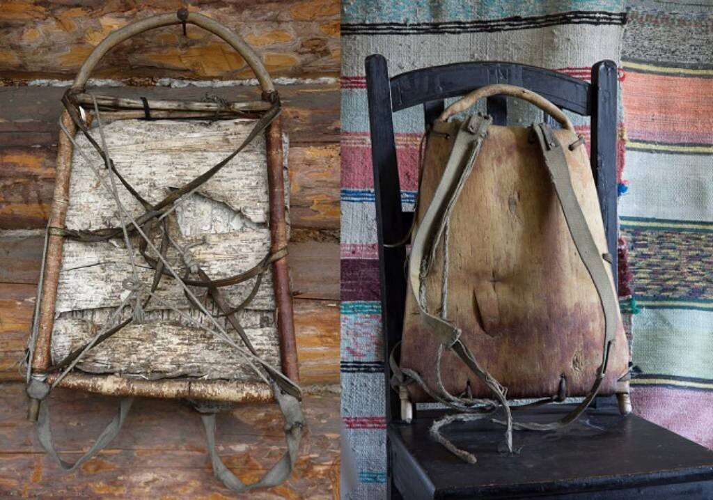 Поняга - прототип современного станкового рюкзака