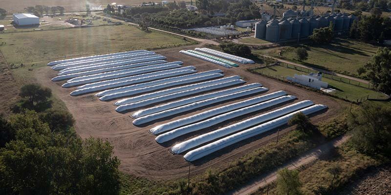 Рукава для хранения зерна