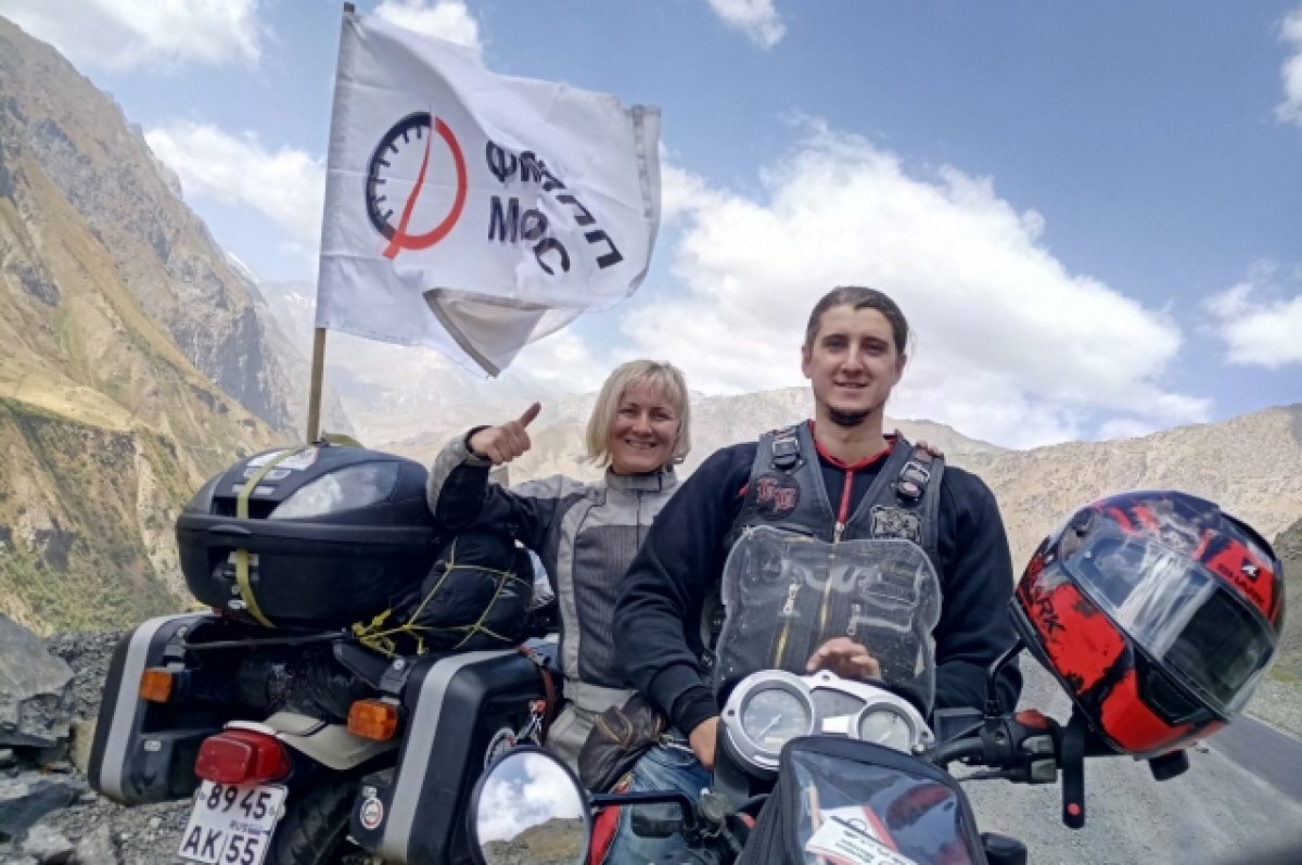    Дарья Angel Захарьящева - мототурист из Омска.