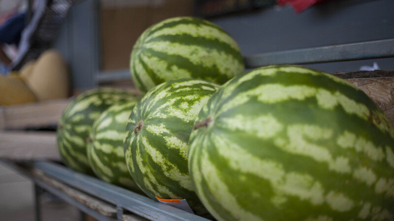     Арбузы на Новом рынке. Дарья Беркетова
