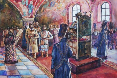 Ну пусть так выглядело это посольство. Шапок не ломало и рук не целовало точно. Из открытых источников