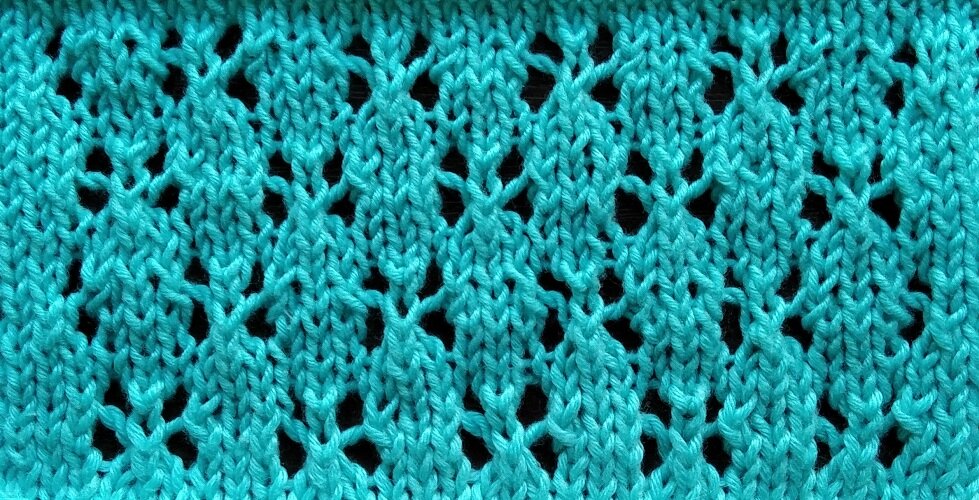 Лицевая сторона узора