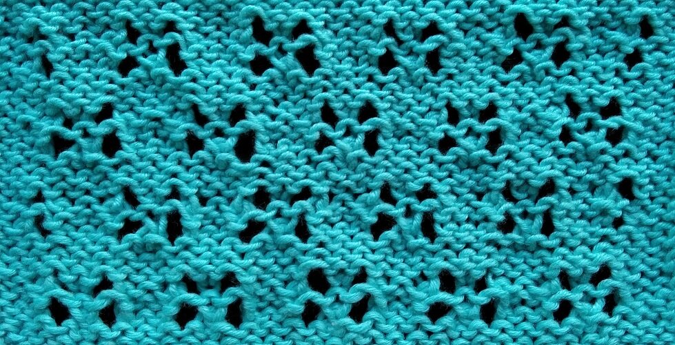 Изнаночная сторона узора