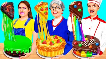Кулинарный Челлендж: Я против Бабушки | Смешные Челленджи с Едой от RaPaPa Challenge