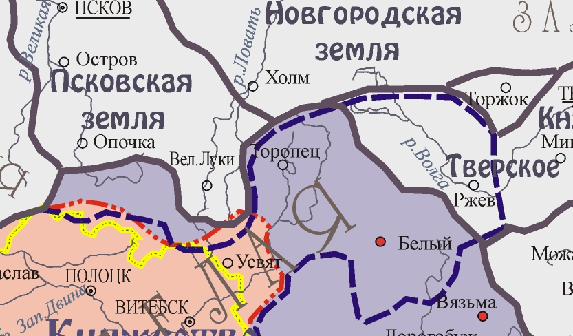 Усвят на карте. Источник: Яндекс-картинки.