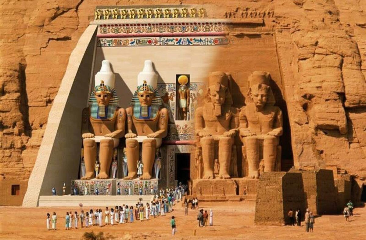 Древний Египет Абу Симбел