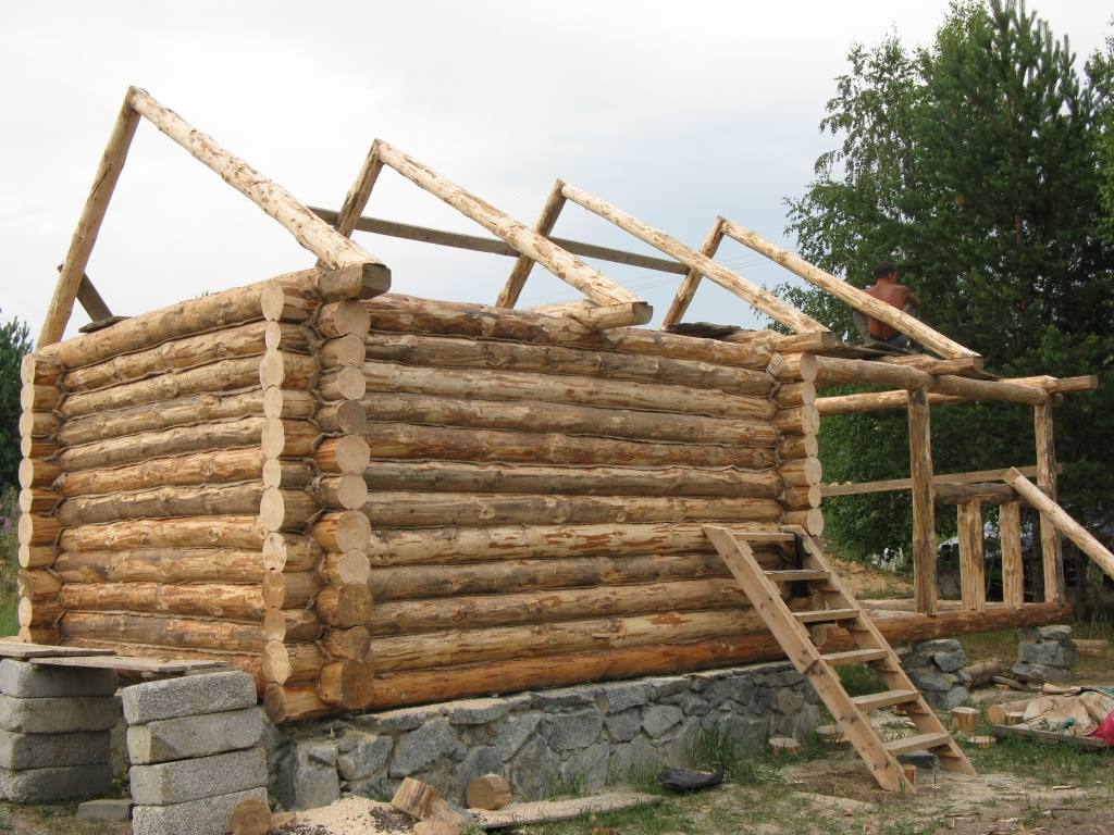 Баня из глины своими руками