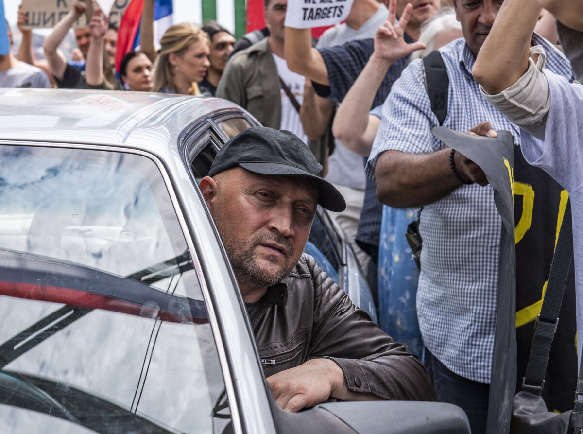 Фотография со съемок фильма «Балканский рубеж»