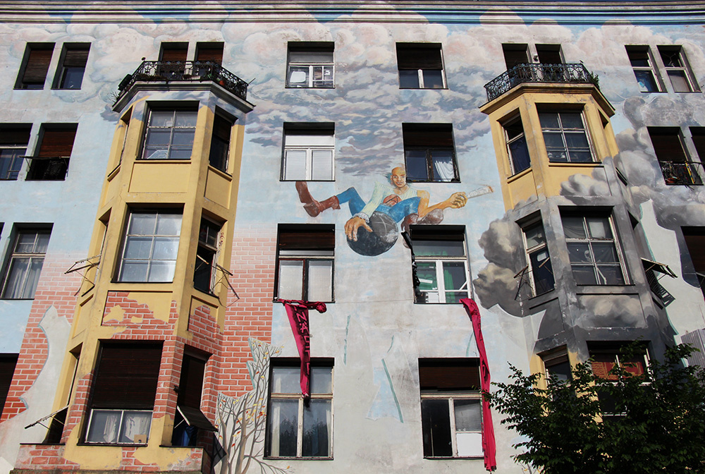 Граффити на одном из берлинских домов