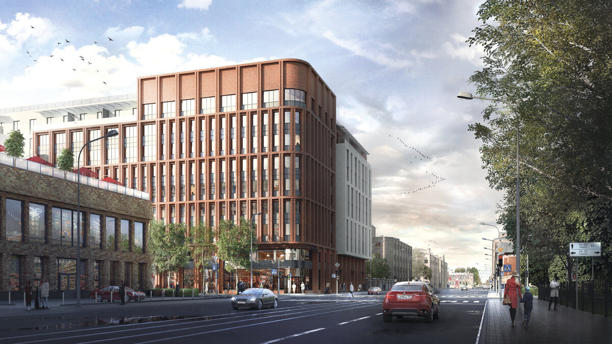 Дом NEVA-NEVA на пересечении Среднего проспекта и 24-й линии Васильевского острова