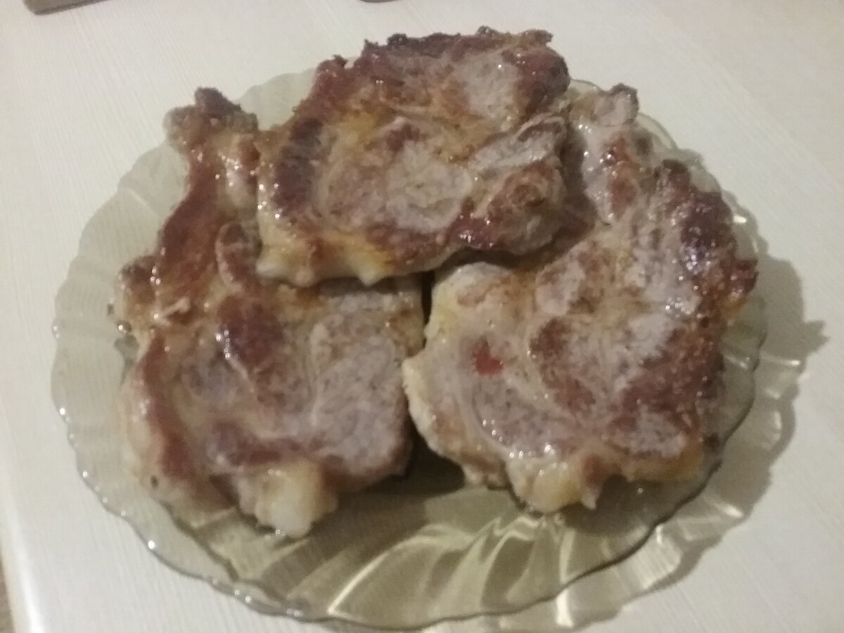 Самый вкусный стейк из свинины. Просто вау!!!!!