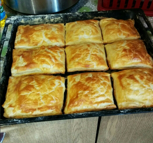 вкуснейшие слойки дома