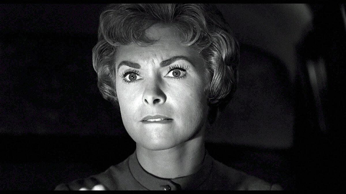 кадр из фильма "Психо"