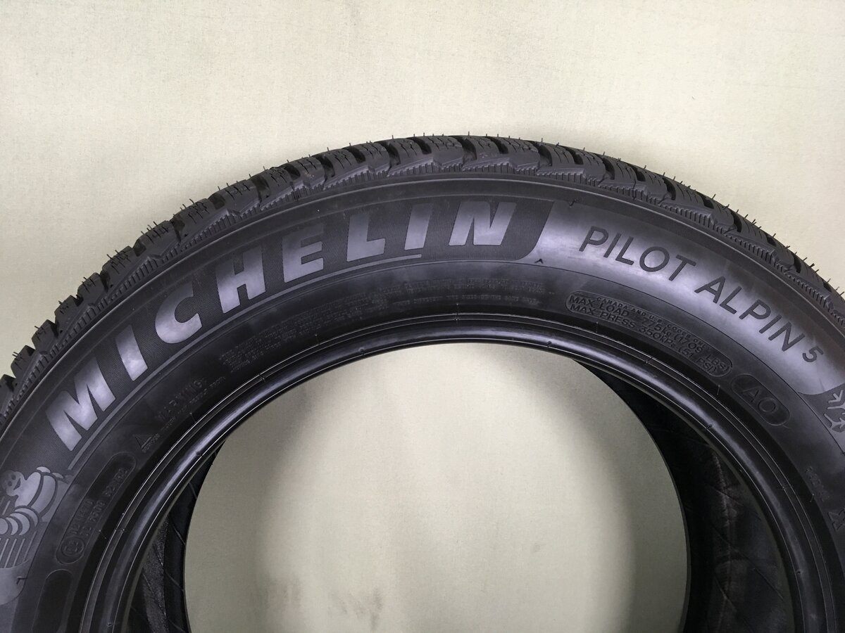 Michelin Pilot Alpin 5 - размеры.
