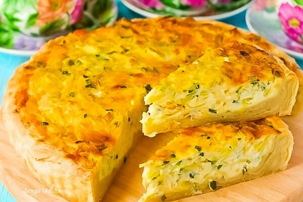 ПИРОГ С ОВОЩАМИ