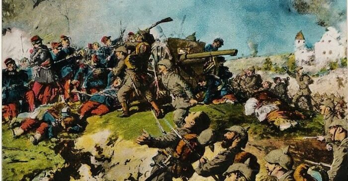 Никогда прежде не было такого грандиозного побоища...