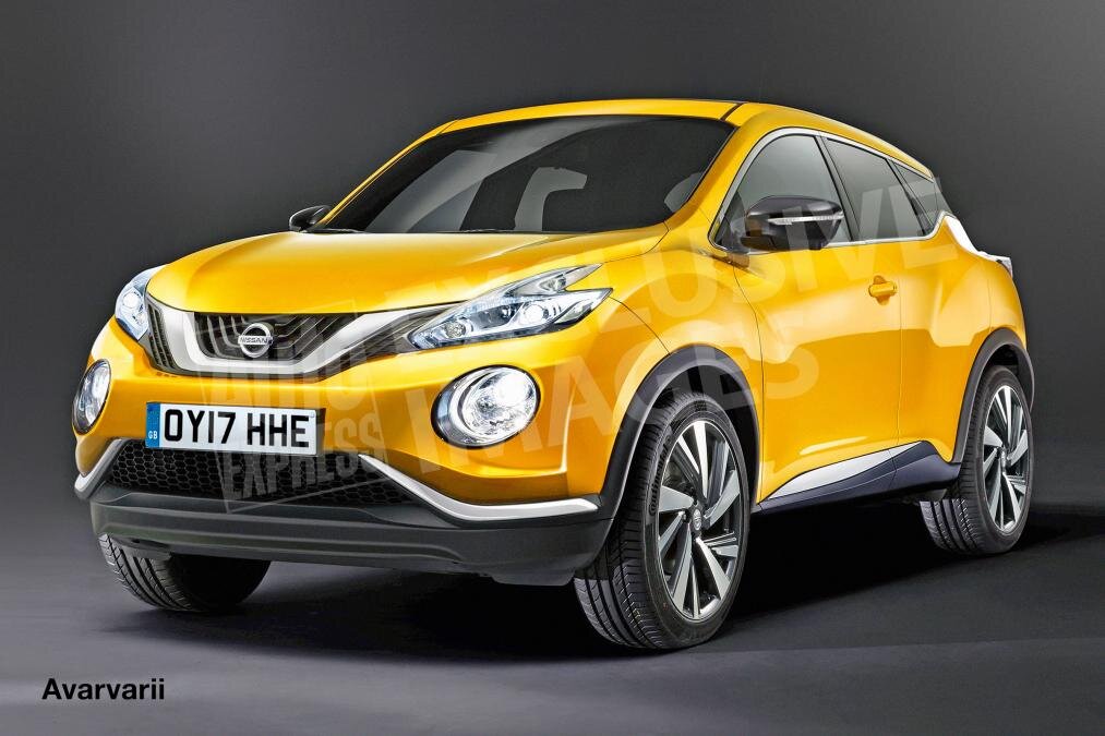 Рендер нового Nissan Juke