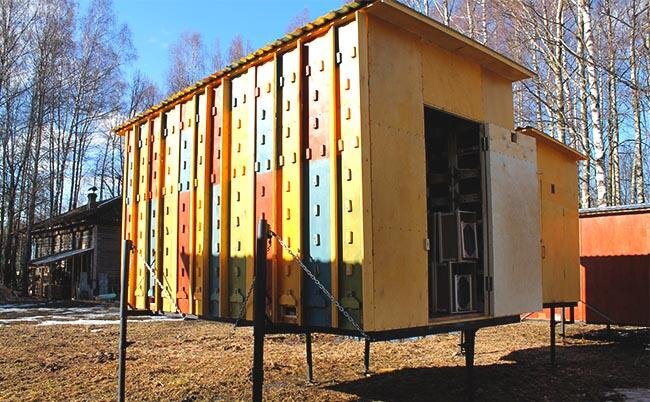 Скворечник своими руками из дерева для скворцов и мелких полезных птиц